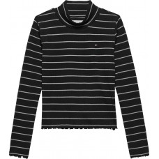 TOMMY HILFIGER μπλούζα παιδική KG0KG08867-BDS μαύρη